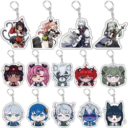 Anime Zenless Zona Zero Chaveiros, Figura Dos Desenhos Animados, Nicole, Corin, Von Lycon, Bill, Koleda Pingente, Car Key Ring Jóias, Fãs Presente