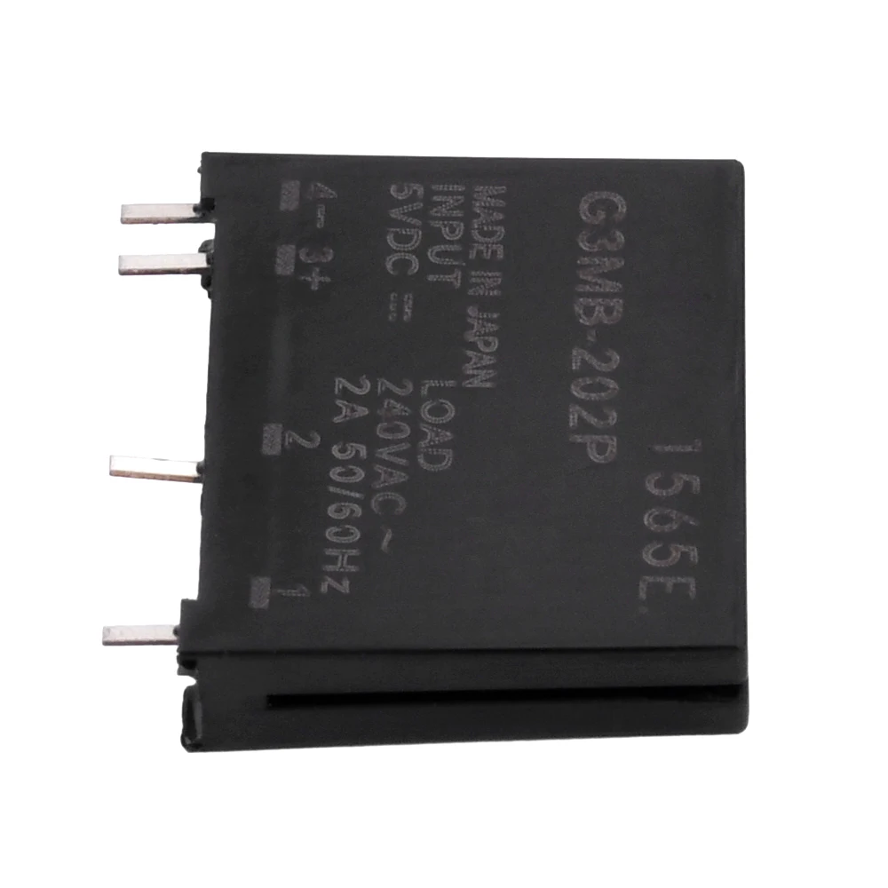 Relè a stato solido piccolo da 1/5 pezzi G3MB-202P Modulo relè solido a quattro pin AC SSR controllato da 5 V, 12 V, 24 V CC