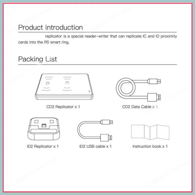 N94R JAKCOM CDS Replicator CDS RFID Replicator For R5 Smart Ring Copy IC And ID Cards
