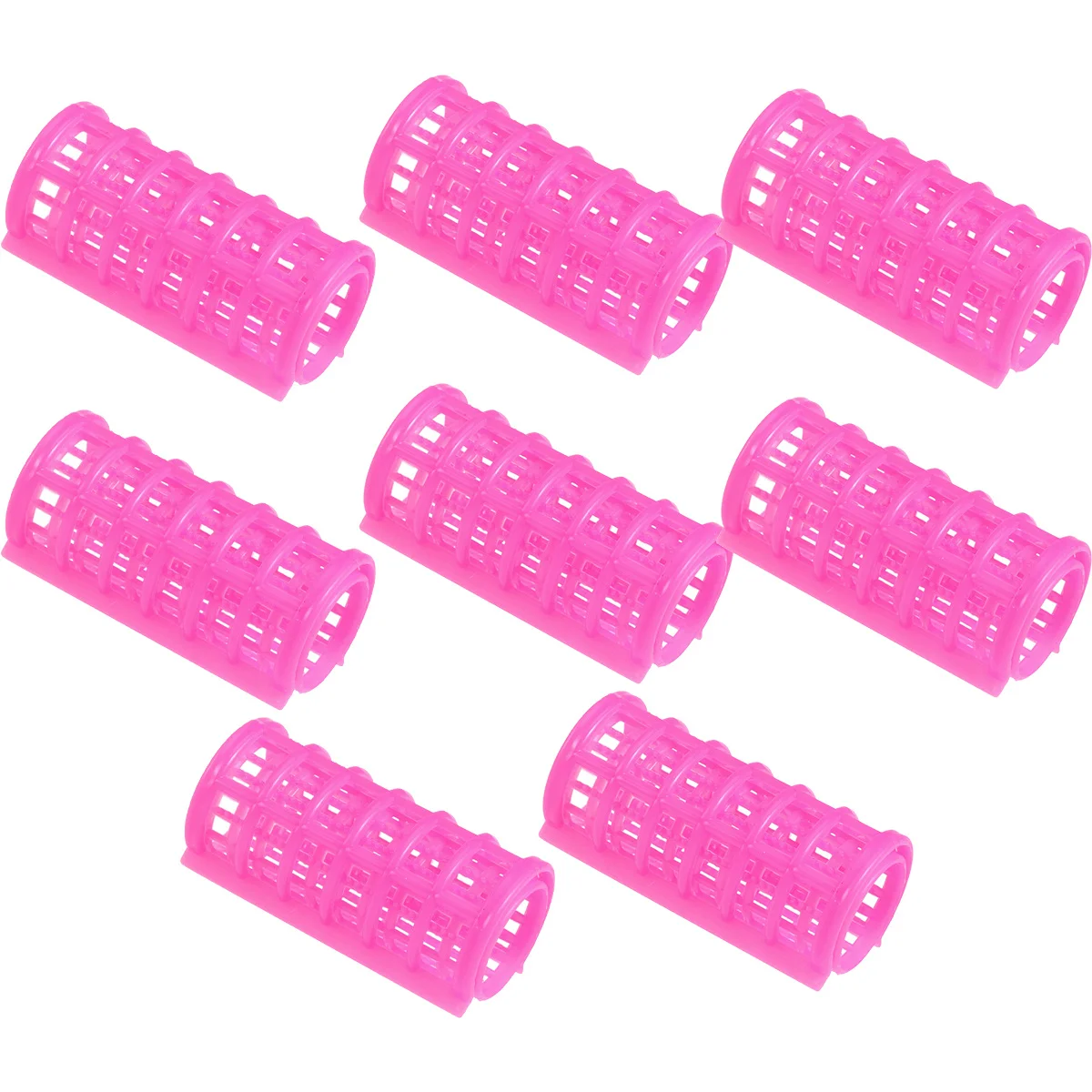 

8Pcs Double Layer Hair Rollers Set for Waves Retro Rolls Air Bangs Styling Women Men Kids Hair Rollers Set Salon Hairdressing