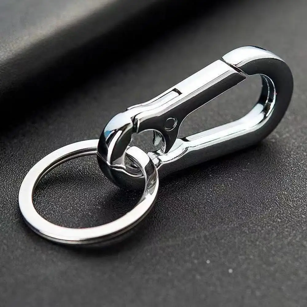 Anti-verloren Auto Schlüsselbund Zink-legierung Auto Schlüssel Kette Schlüsselring Kürbis Schnalle Karabiner Schlüsselbund Auto Schlüssel Ring Hängen Schnalle für Auto – Detail 5