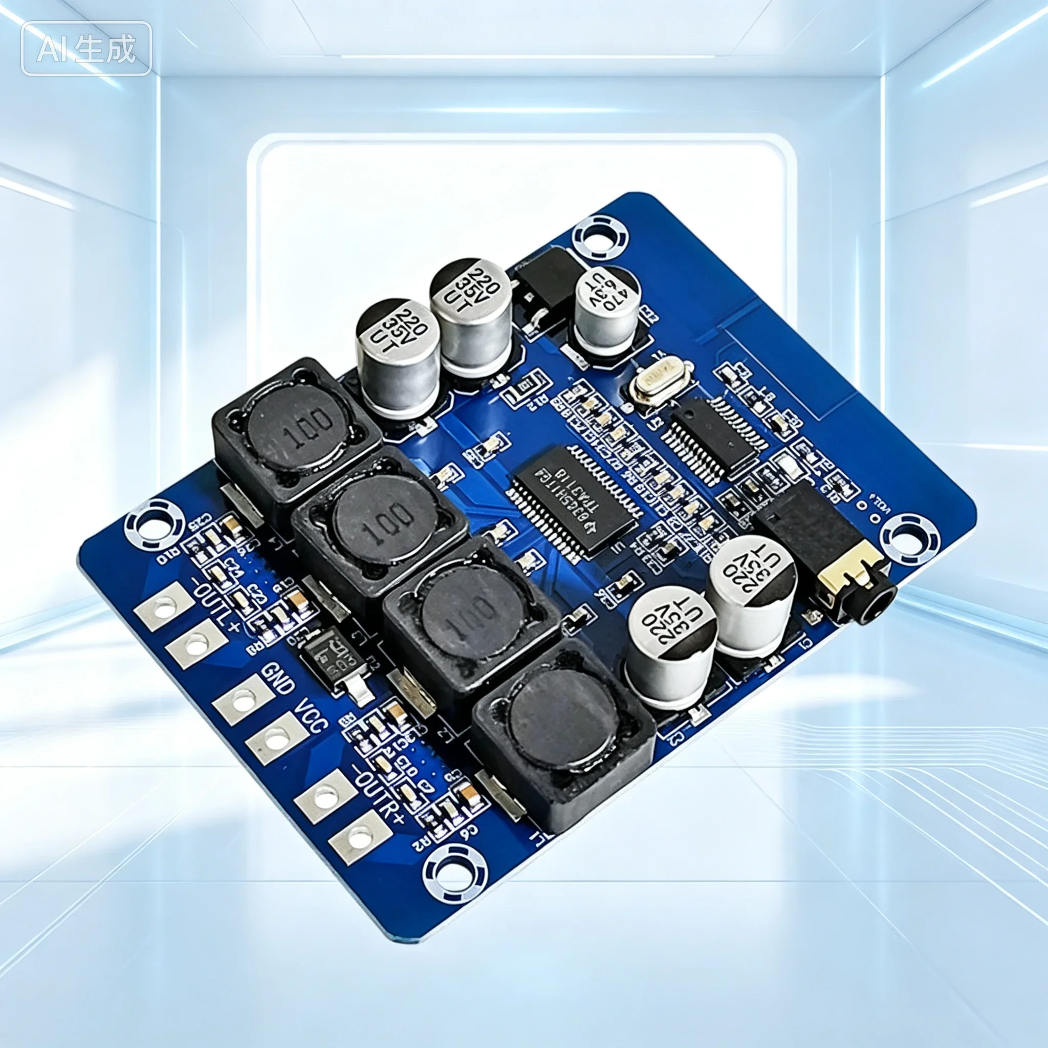 for TPA3118 Digital Amplifier Board HD Bluetooth Dual‑Channel 2*45W Wide Voltage DC12‑24V Speaker Modification