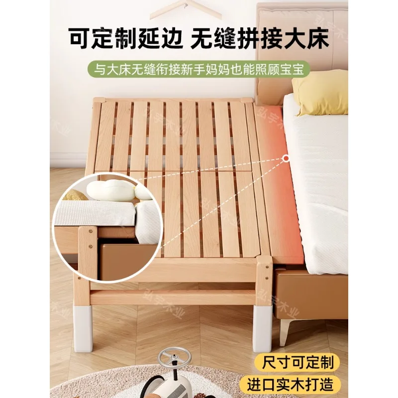 Adults can sleep artifact custom solid wood small bed bay window bed side bedside bed