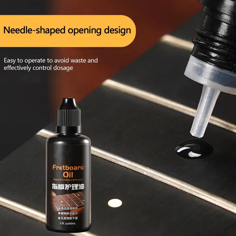 Guitar Care Lemon Oil Lemon Oil Care For Fingerboard Portable Guitar Cleaning Polish And Oil Care Kit For Fingerboard And Guitar