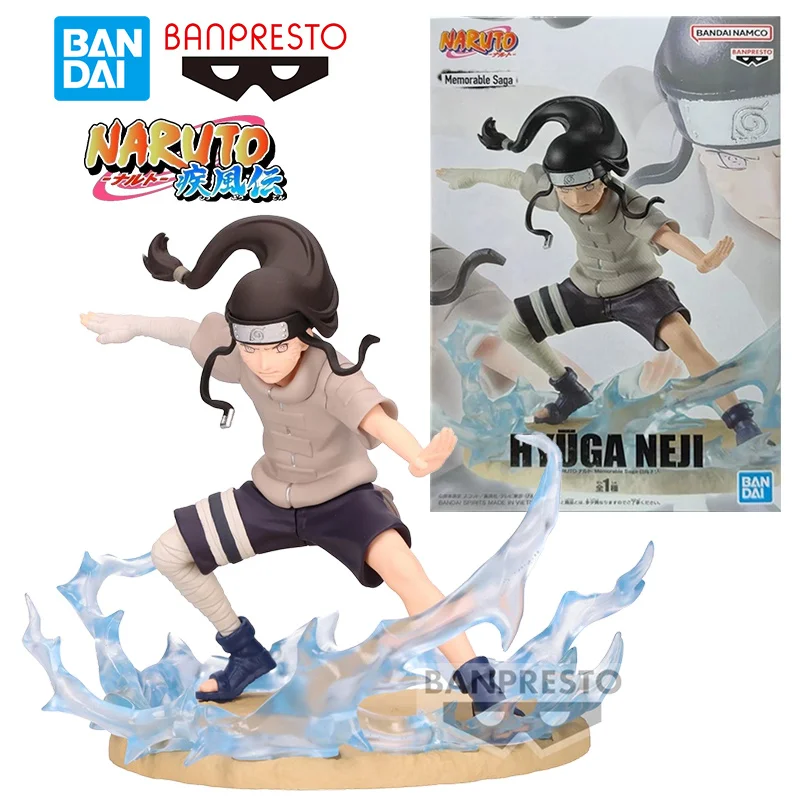 

Bandai Namco Banpresto Naruto незабываемая Сага Hyuga Neji 10 см аниме оригинальная экшн-фигурка модель игрушка