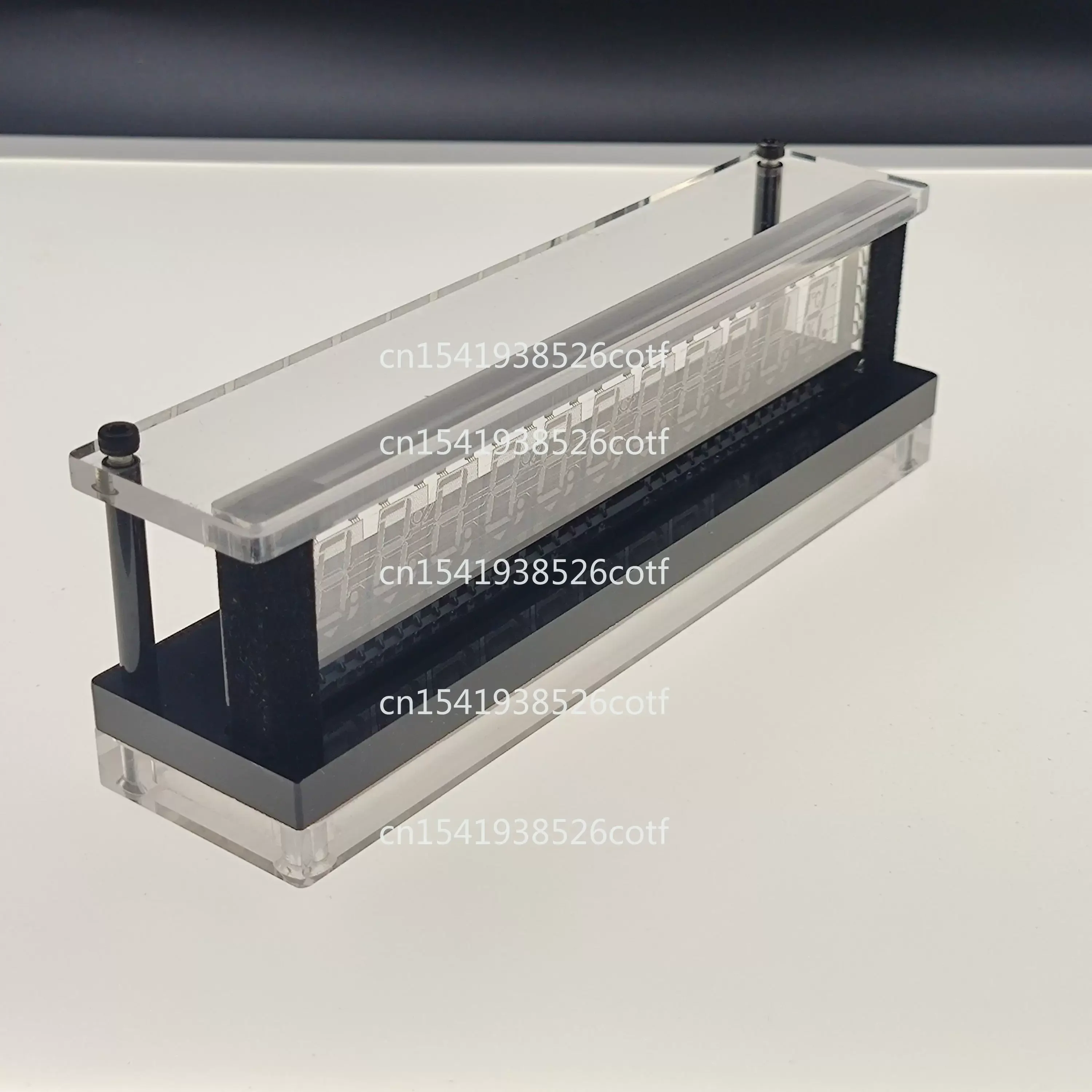Transparent VFD screen VFD clock, benchmarking IV18 transparent base VFD screen