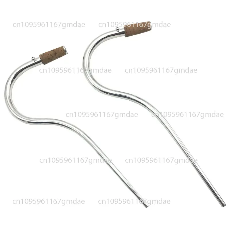 Bassoon large pipe S , copper silver-plated large pipe elbow, long and short two S pipe  fittings