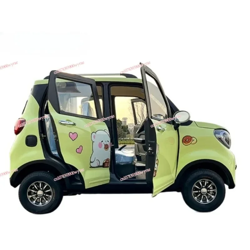 Car Mini Electric Car Adult Fashion Motorcycle Four-wheeled Mini Electric Car 5 People Passenger Electric