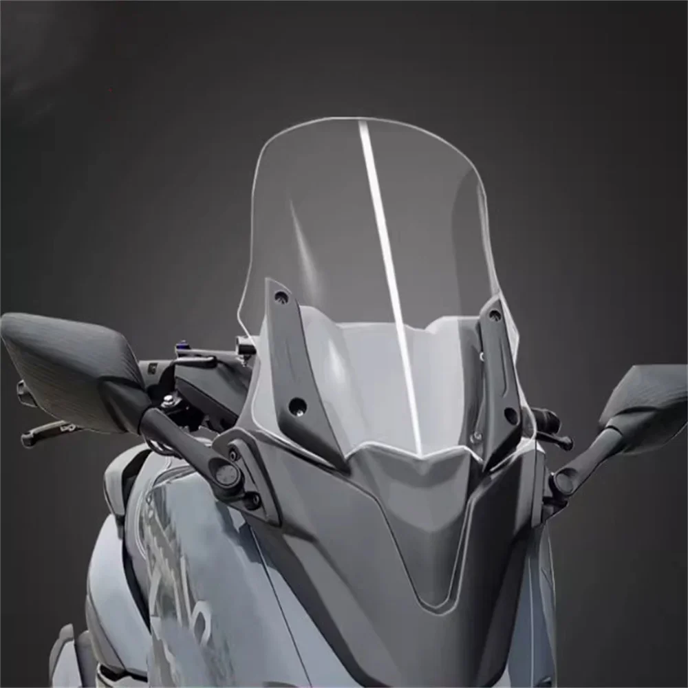 for Yamaha NMAX modified front face heightened windshield front windshield ABS mask + windshield + long rod rearview mirror