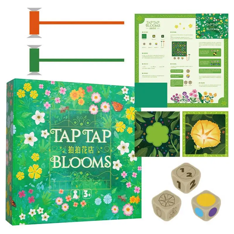 

Flower Color Cognitive Game Flower Educational Learning Game Blooms Developmental Activity Interactive Toys For Kids And Adults