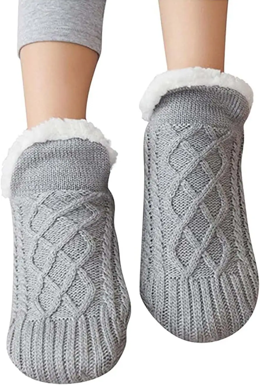 

Indoor Non-Slip Thermal Socks Bye to Numbness Pain and Swelling Help Increase Blood Flow and Circulation