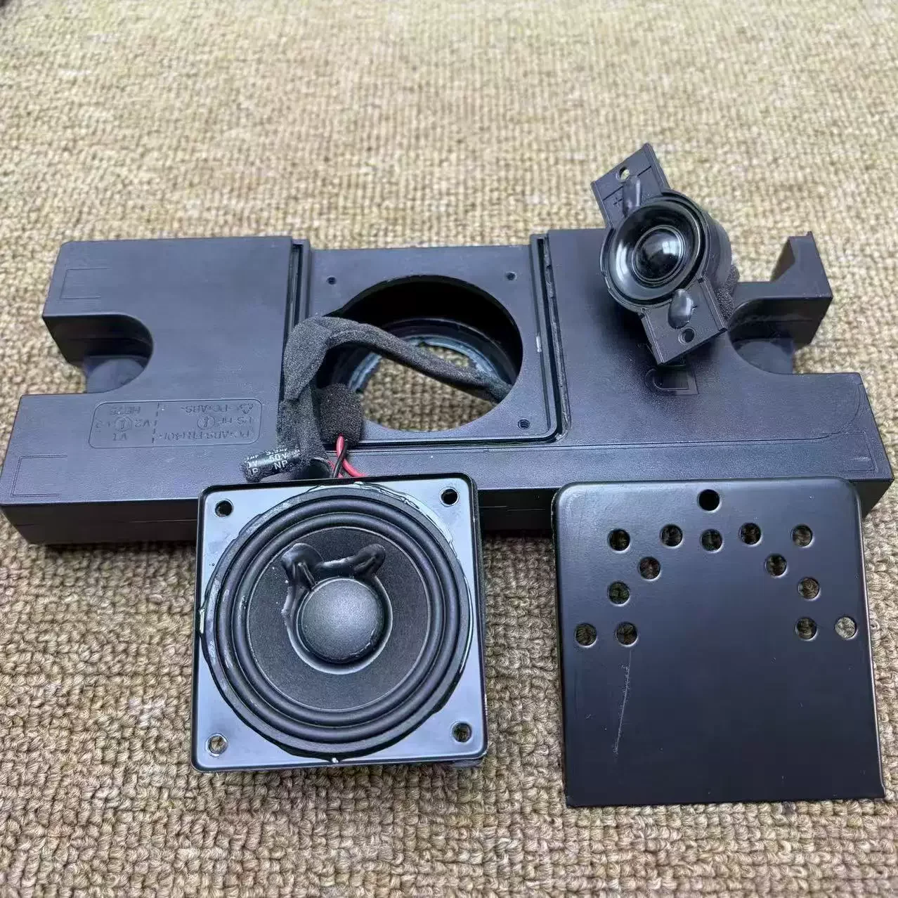 GHXAMP For LG TVs 2-Way Passive HiFi Desktop Speakers, Tweeter & Woofer 6ohm 15W