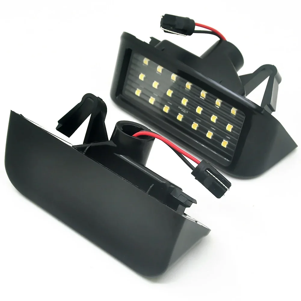 

WF-White LED Rear License Plate Light for Peugeot Expert Partner Traveller Rifter Ranch Citroen Berlingo Dispatch Jumpy Spacetou