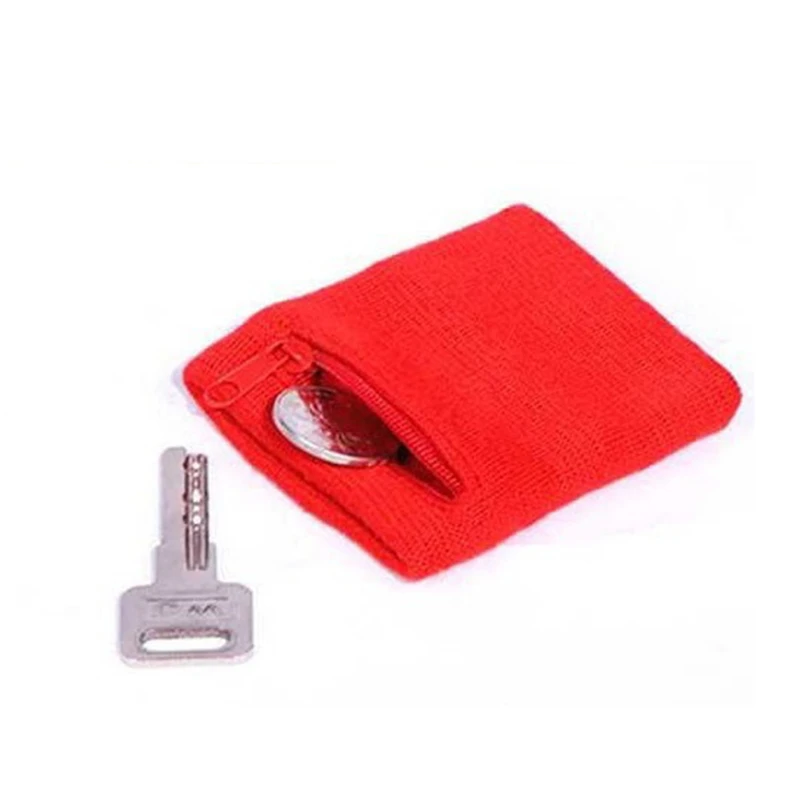 

Pouch Running Sports Arm Band Bag Sports Wristband with Zipper For MP3 Key Card Storage Bag Basketball Sweatbands Wristband Bags