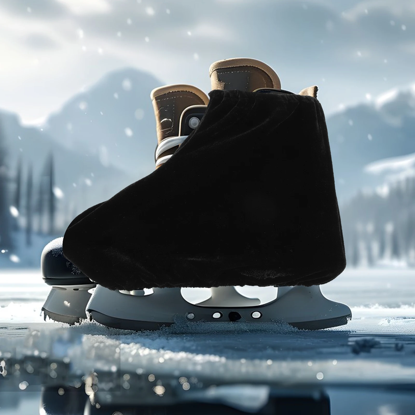 

1 Pair Skating Boot Covers Ice Protective Guards Hockey Roller Skates Covers Durable Lining Portable Figure Skates Team Sports