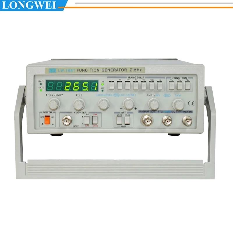 Multi-function LW-1641/1643/1645 Wave Digital Function Signal Generator 0.1Hz-15MHz Frequency