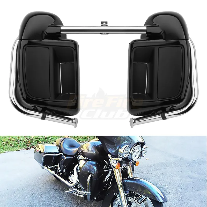 

Motorcycle Accessories For Harley Touring Street Glide Ultra Road King 2014-2021 Front Highway Crash Bar Fairing Glove Box