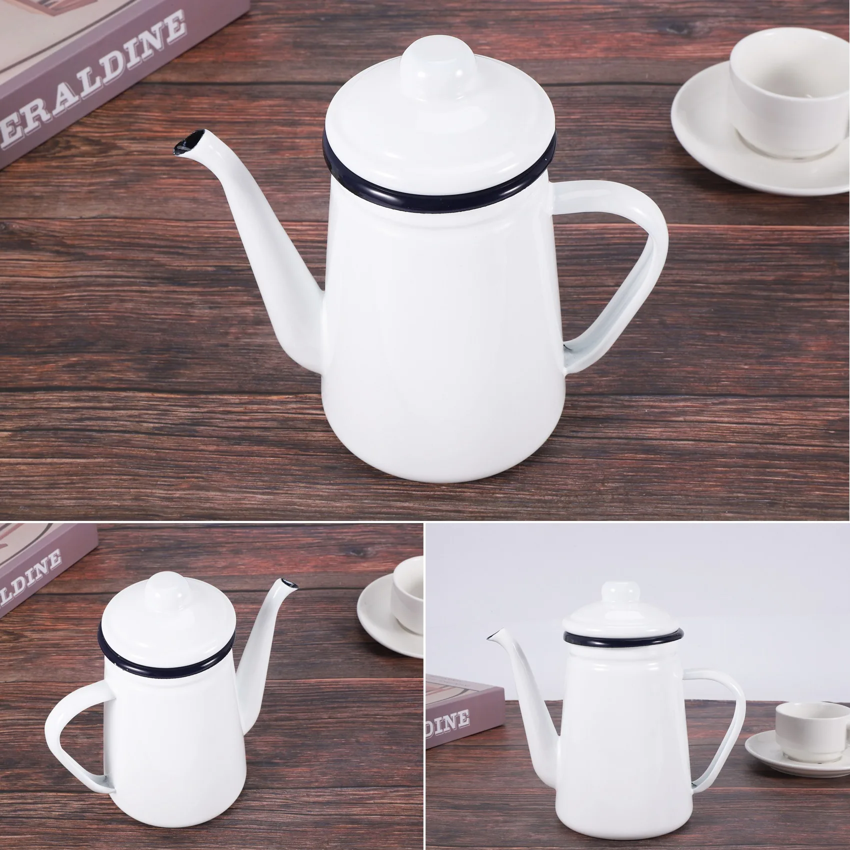 【Limited-Stock!】Enamel Coffee pan