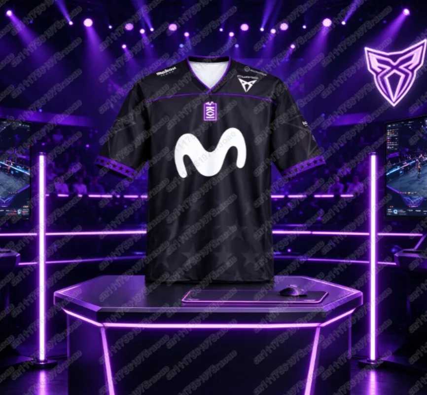 2026 MKOI Elyoya Movistar KOI Esports Team WORLDS MKOI Jersey Men Women Casual T-shirt Gaming Enthusiasts Tee FamilyMatching