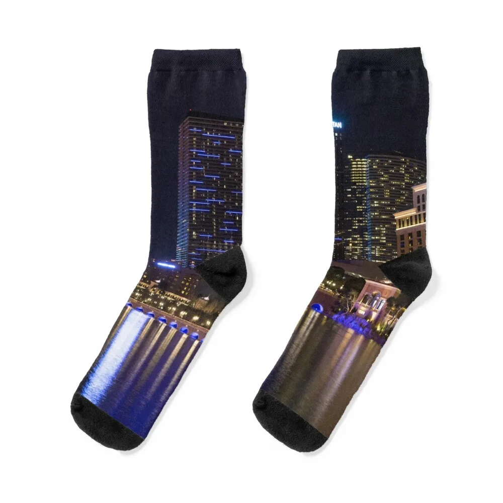 Cosmopolitan Vegas Reflections Socks Sports sports and leisure Socks Female Men's