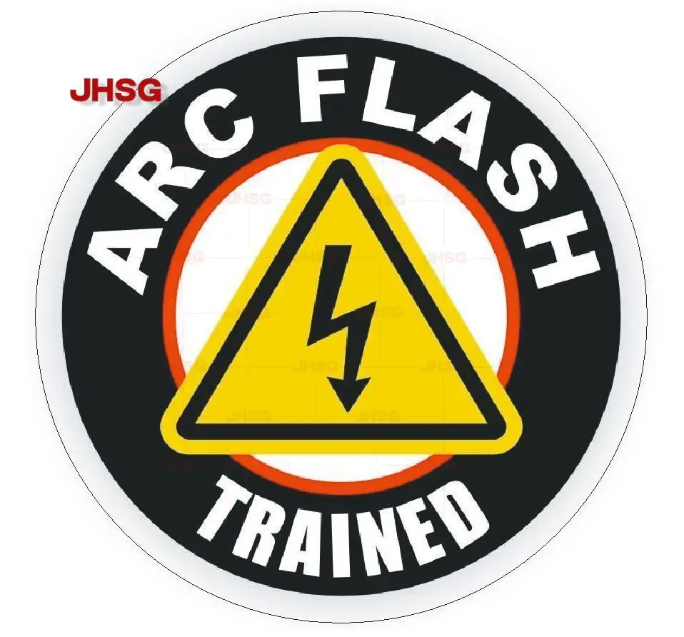 Arc Flash Training Safety Helmet Stickers Stickers-