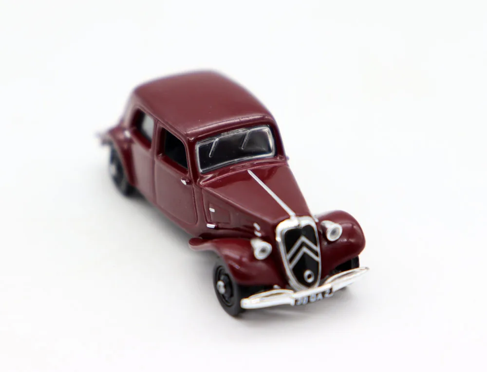 New 1 87 CiitRroenn 11 AL 1938 HO Scale Toy Cars Diecast Simulation Model for Collection Gift