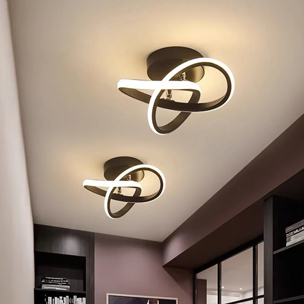 Lampadario a LED per uso domestico lampada da soffitto in stile moderno lampada da camera da letto installazione superficiale lampada da sala da