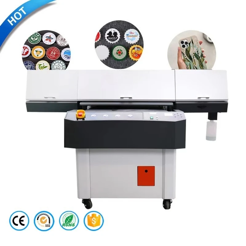 Free Samples Big Discount I3200 9060 Uv Flatbed Printer with Camera  Easier for Operation and High Productivity