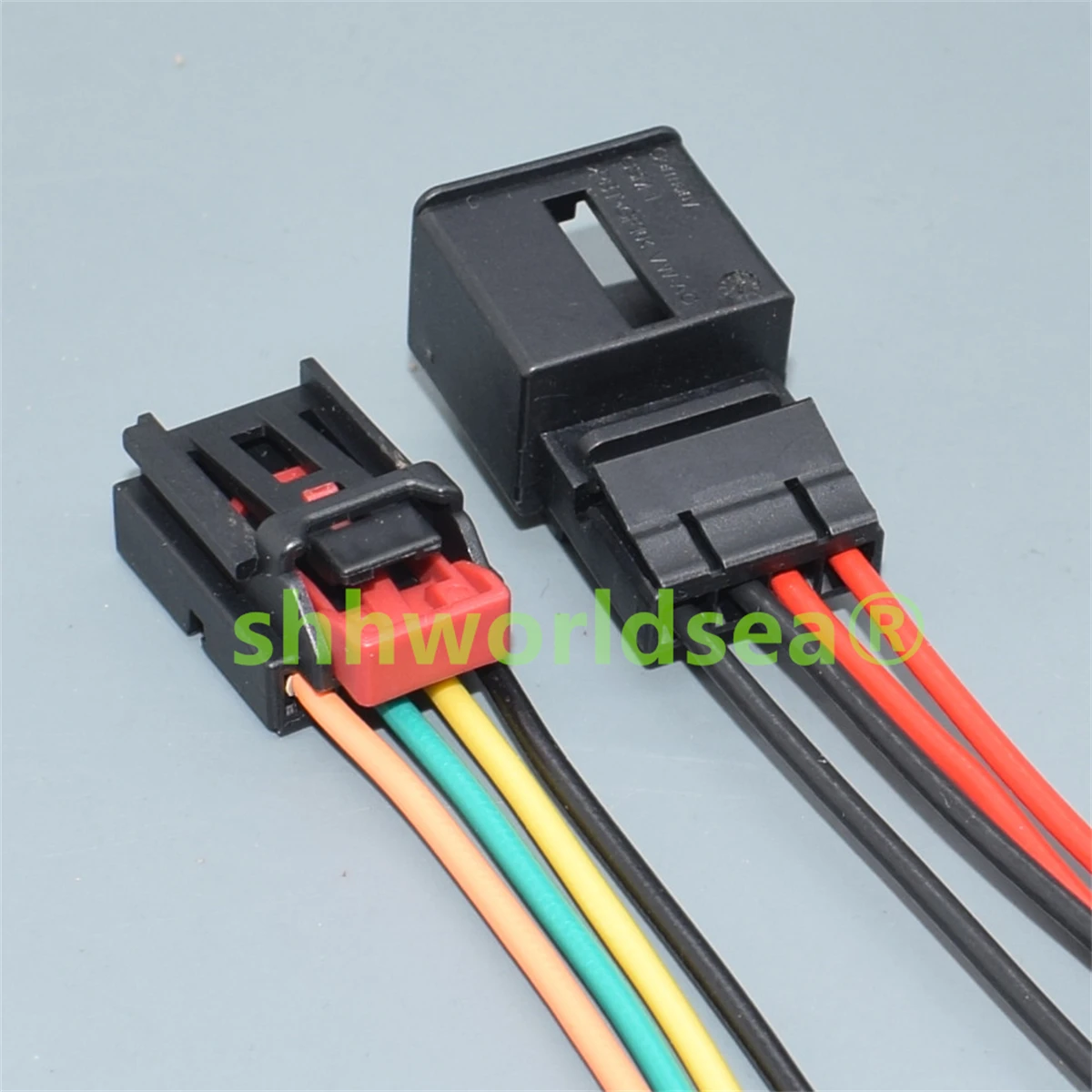 shhworldsea 4 Pin 7N0 972 704 Auto Unsealed Connector 3AA972714 7N0972704 Car Reading Light Taillight Seat Heating Cable Socket