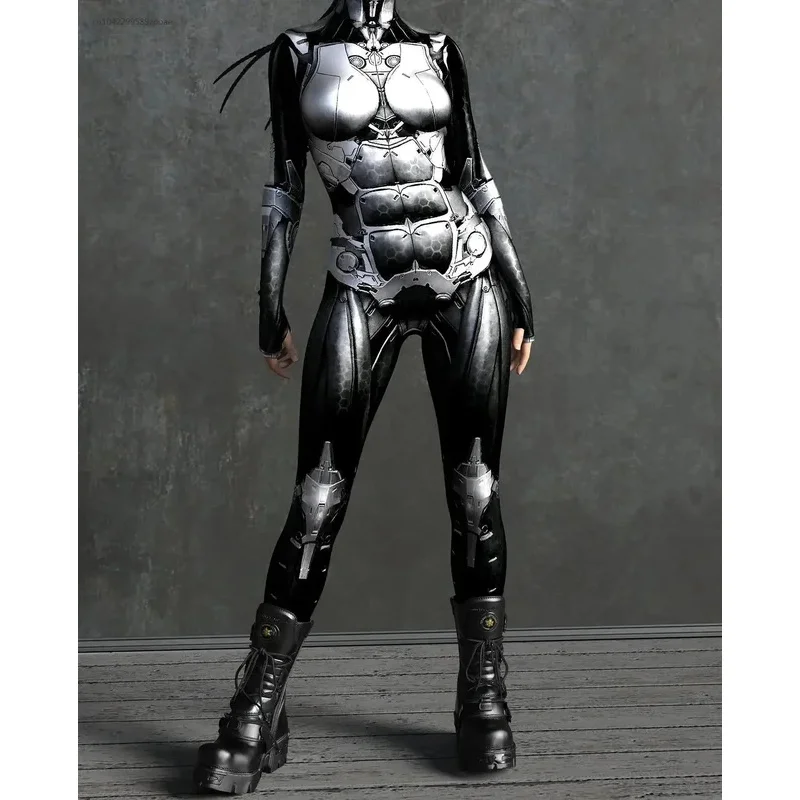 3D Printed Catsuit Women Sexy Jumpsuit Insect Cosplay Zentai Suit Costume Halloween Party Shows Performance Bodysuit 2024*.1
