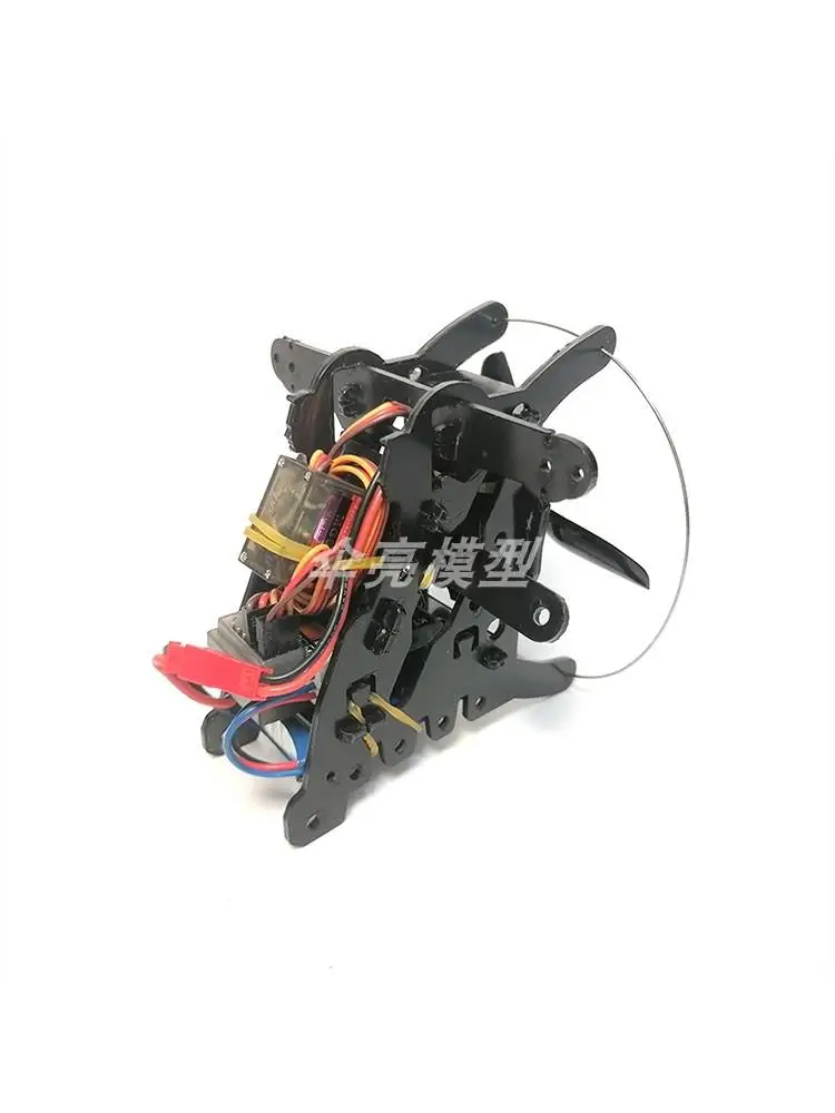 1m Afstandsbediening Power Paraglider Droneleaf 1.0 Loop het kind om de hondgoden te plagen Stunt Vliegende parachute Helder model