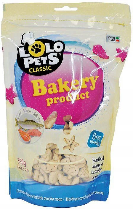 Fotografia 3: Lolo Pets Dog trata biscoitos salmão 350 g