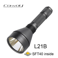 Convoy L21B SFT40 21700 Flashlight Lightweight Long Range High Power 21700 Flash Torch Camping Hiking Lanterna Work Light