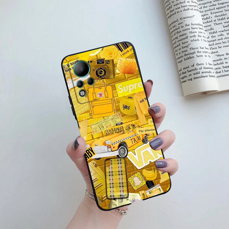 For Infinix Note 12 G88 Case 2022 Luxury Starry Sky Phone Cover Slim Soft Funda For Infinix Note 11 Case X663 X663B X663D Note11