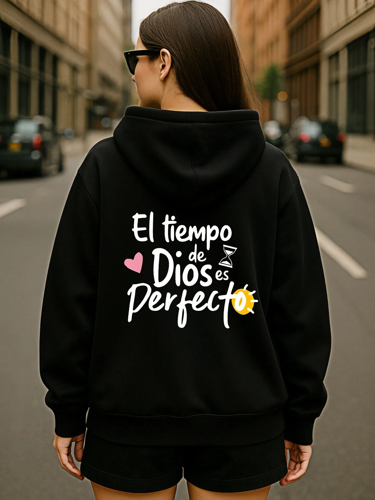 هوديي أساسي بطباعة جرافيك جامايكا، تصميم جمالي كاجوال، مبطن بالصوف، للرجال، ملابس يومية غير رسمية #2