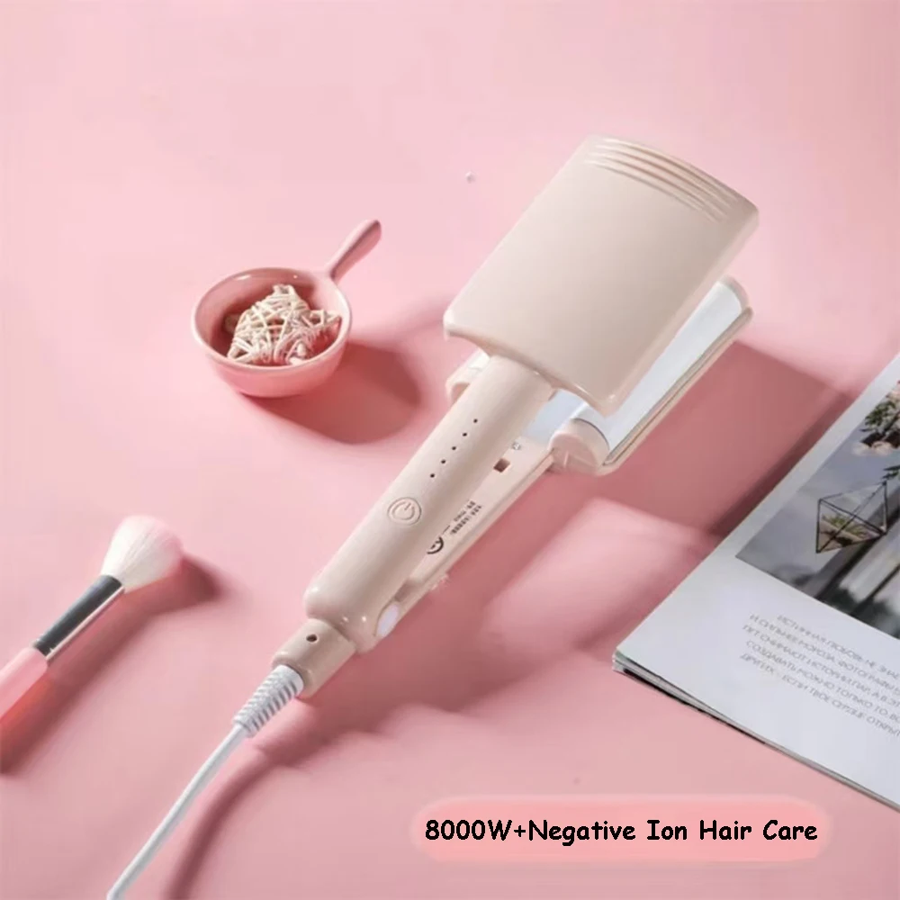 Electric 26mm Deep U Egg Roll Head Curling Iron Water Ripple Wave Roll Large Roll Lazy Perm Artifact Fluffy Beach Curling Wand