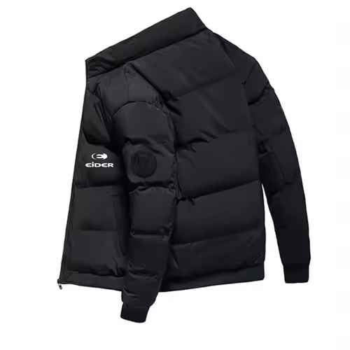 New Men's Casual Windproof, Waterproof Thick Warm Down Jacket, Men's Fashionable Autumn and Winter Coat Jacket 2025 - Image 5