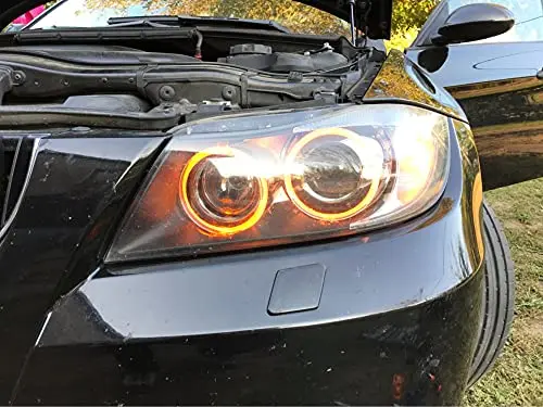 LED Angel Eyes Headlight Halo Ring Marker Light Bulb FOR BMW 3 series Pre-LCI E90 E91 325i 328i 330i 335i 335xi 2006-2008