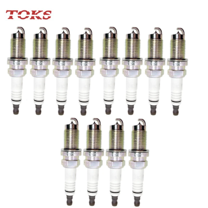 12pcs 101000062AB PZFR5D11 Laser Platinum Ignition Spark Plug fit for VW Volkswagen Jetta Passat Golf 2.0L 2.8L PZFR5D-11 7968 