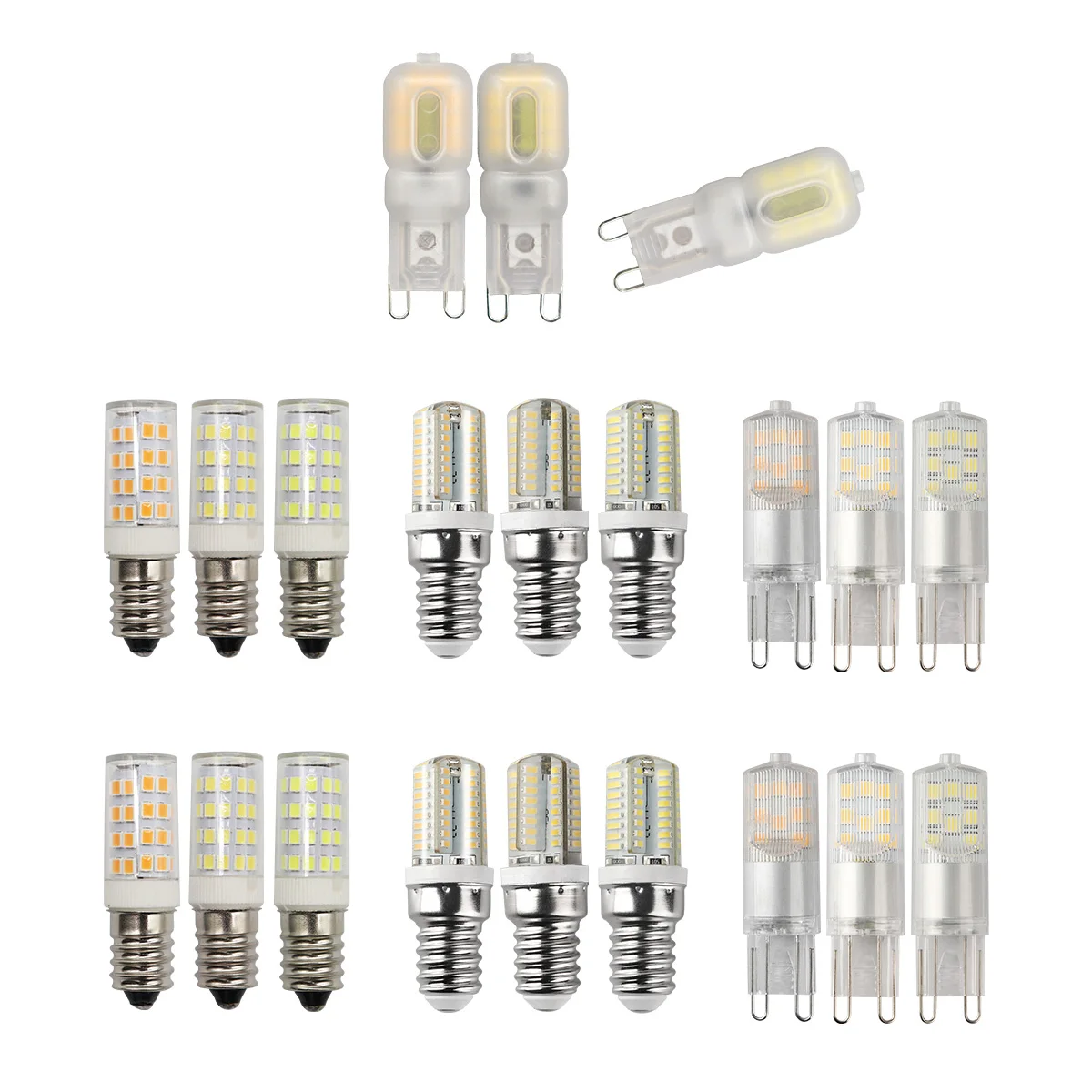 5PCS G9 E14 Led Bul…
