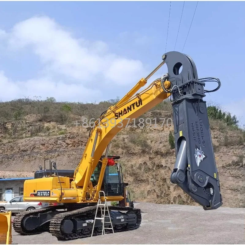 Excavator Attachment Hydraulic Pulverizer Demolition Shear Metal Cutters Scrap Metal Shear for Sale