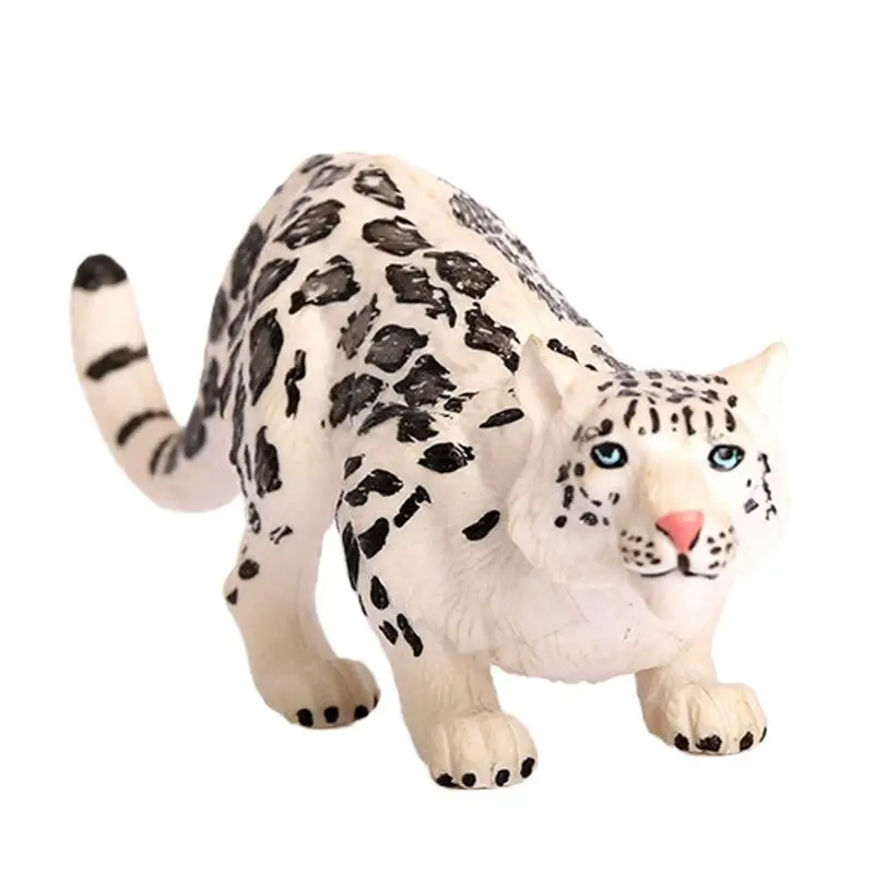 

Snow Leopard Figurine Realistic Detailed Snow Panther Figures Toy Snow Panther Action Figures Toy Snow Panther Statue School