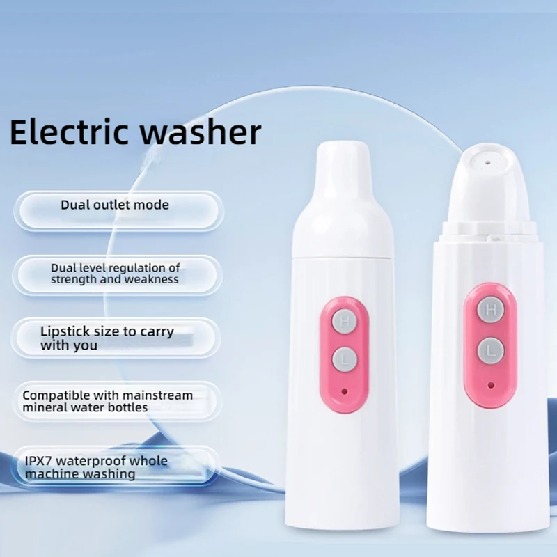 

Портативное биде Type-C с зарядкой, дорожное биде, большая емкость, бутылочка Peri, ручное биде для женщин и младенцев