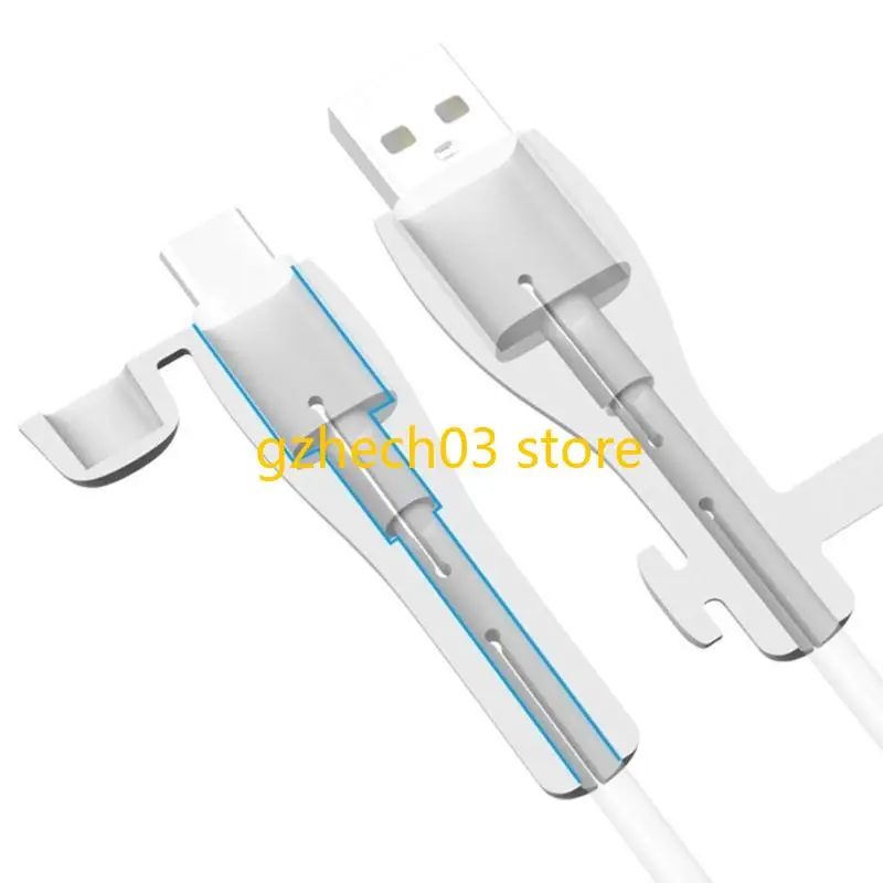 

G2AC Data Cable Protectors Cover Silicone Data Cable Winder Charging Cable Protective