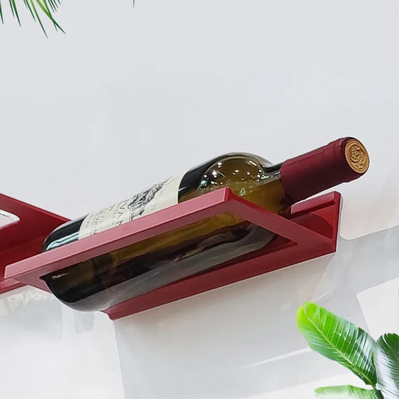 

Gold Wine Bottle Rack Bar Wine Bottle Holders Wall Mounted Aluminum Alloy Wine Bottle Rack Champagne Bottles Storage
