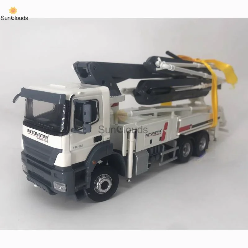 Alloy Model Toy 1:50 Scale BETONSTAR H40-5RZ CONCRETE PUMP Die Cast Model Toy Car & Collection Gift & Display & Souvenir Ornamen