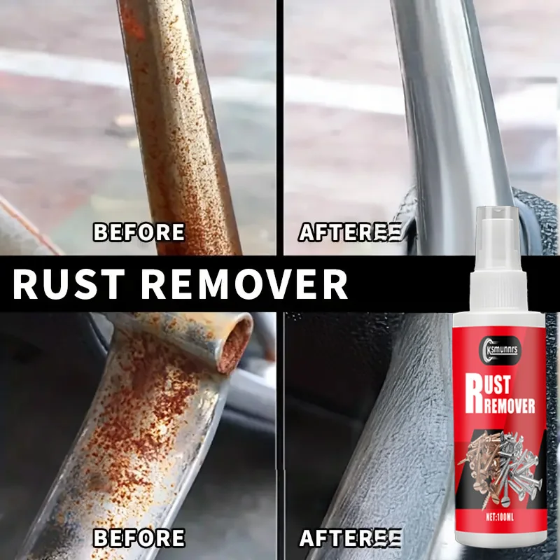 

Quick Effect Rust Removal Spray Multi-Purpose Mechanical Parts Cleaner Metal Luster Restorer