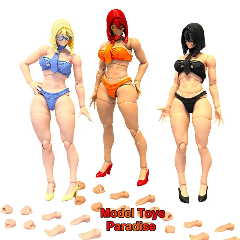 

Fury Toys FB001 1/12 масштаб женщина-солдат аниме супер гибкий сустав мышечное тело 6 дюймов фигурку Valeria Hana Imani Body