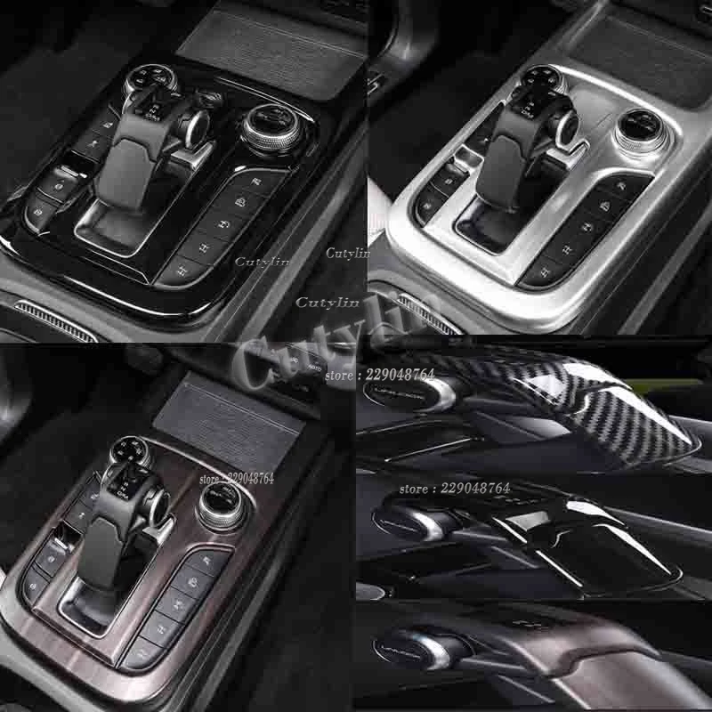 

LHD For GWM WEY Tank 300 2022 2023 Interior Accessories ABS Gearbox Gear Shift Panel Head Shift Knob Cover Handball Cover Trim