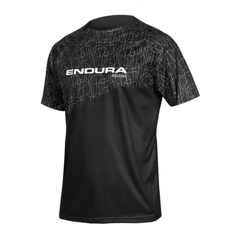 Sports Team Downhill Jerseys Raudax Endura Short Sleeve MTB Bike Shirts OffroadDH Motorcycle Jersey Motocross Sportwear Clothing